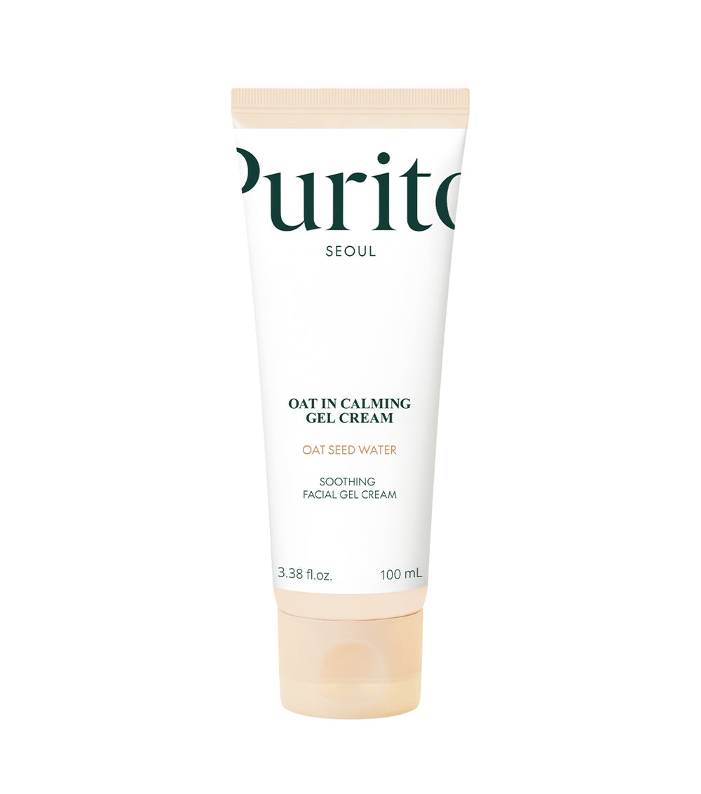 PURITO Oat in Calming Gel Cream 100ml – Crema Gel Calmante e Hidratante con Agua de Semilla de Avena
