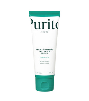 PURITO Mighty Bamboo Panthenol Cream 100ml – Crema Facial Hidratante y Reparadora con Pantenol al 10%