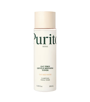 PURITO Oat Pdrn Gentle Refining Toner 200ml – Tónico Facial Exfoliante Suave con Agua de Semilla de Avena