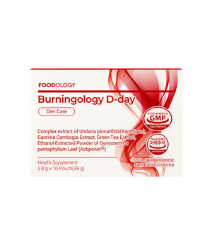FOODOLOGY Burningology D-Day 10 Sticks – Suplemento Quemador de Grasa Intensivo con Xanthigen