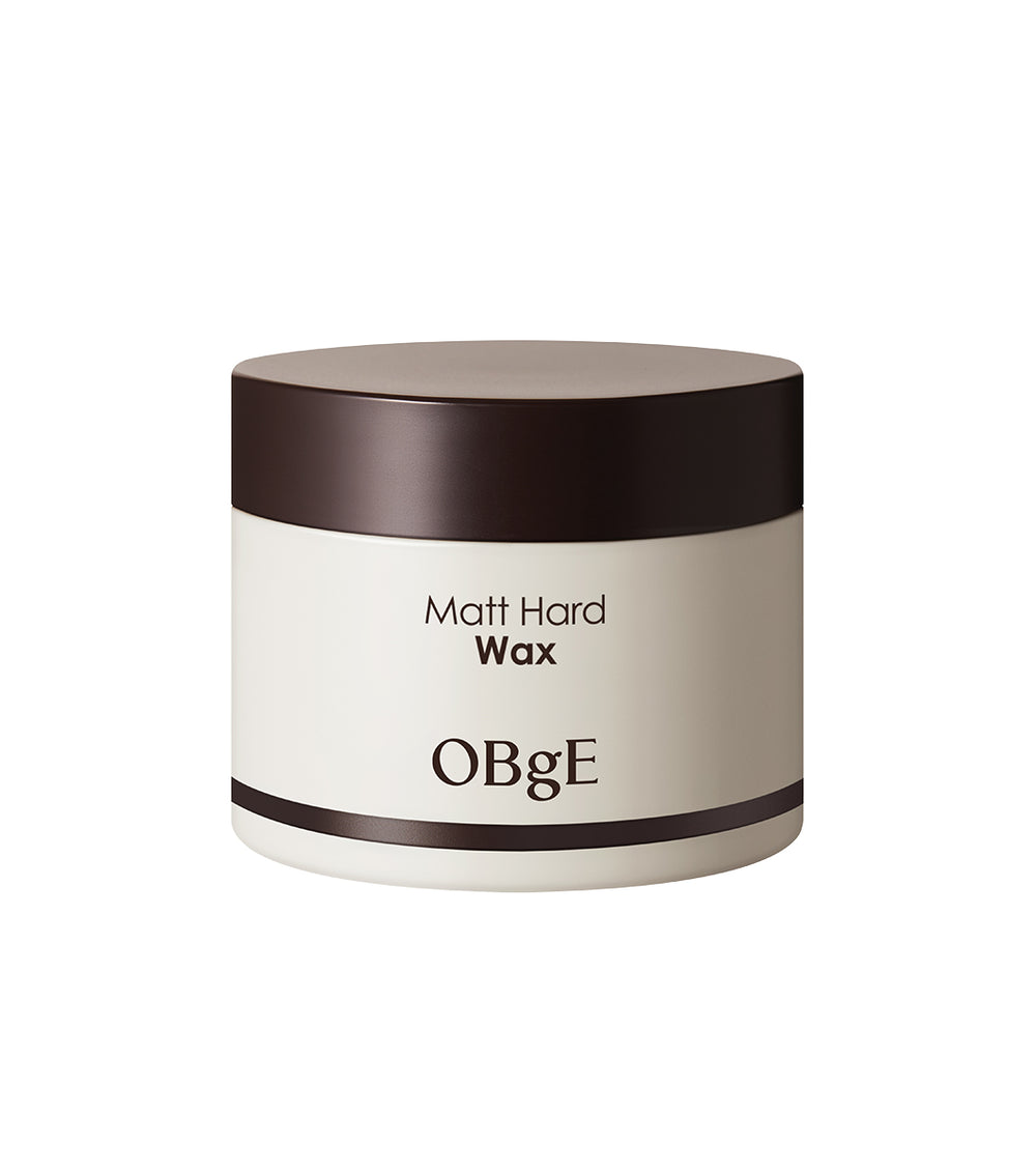 OBGE Matt Hard Wax 80g – Cera para Peinar de Alta Fijación con Biotina