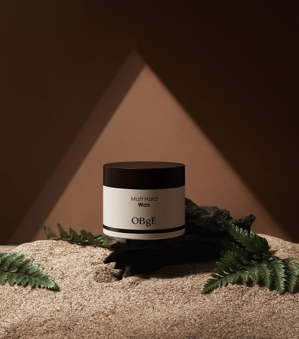 OBGE Matt Hard Wax 80g – Cera para Peinar de Alta Fijación con Biotina