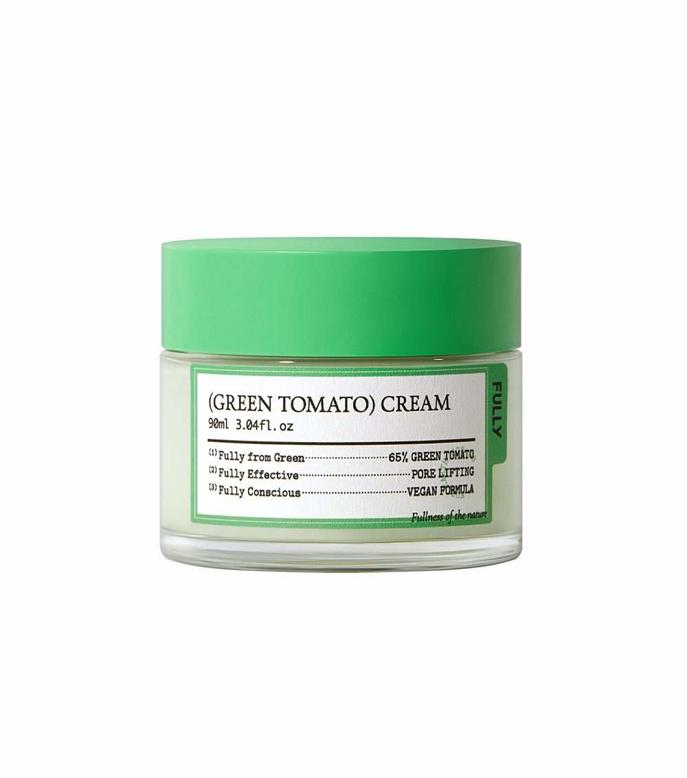 FULLY Green Tomato Cream 90ml – Crema Hidratante y Perfeccionadora de Poros con Tomate Verde