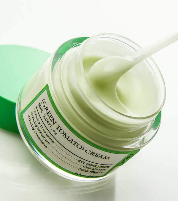 FULLY Green Tomato Cream 90ml – Crema Hidratante y Perfeccionadora de Poros con Tomate Verde