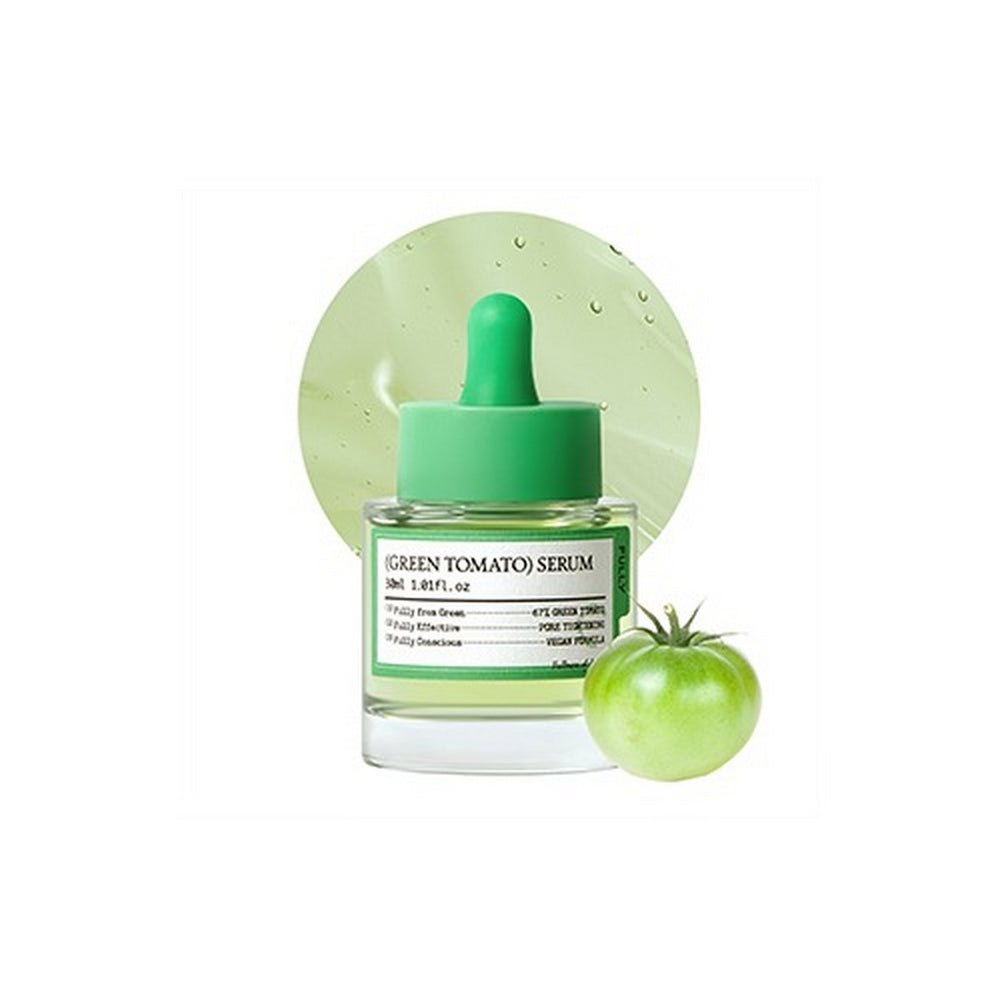 FULLY Green Tomato Serum 30ml – Serum Minimizador de Poros y Reafirmante con Tomate Verde