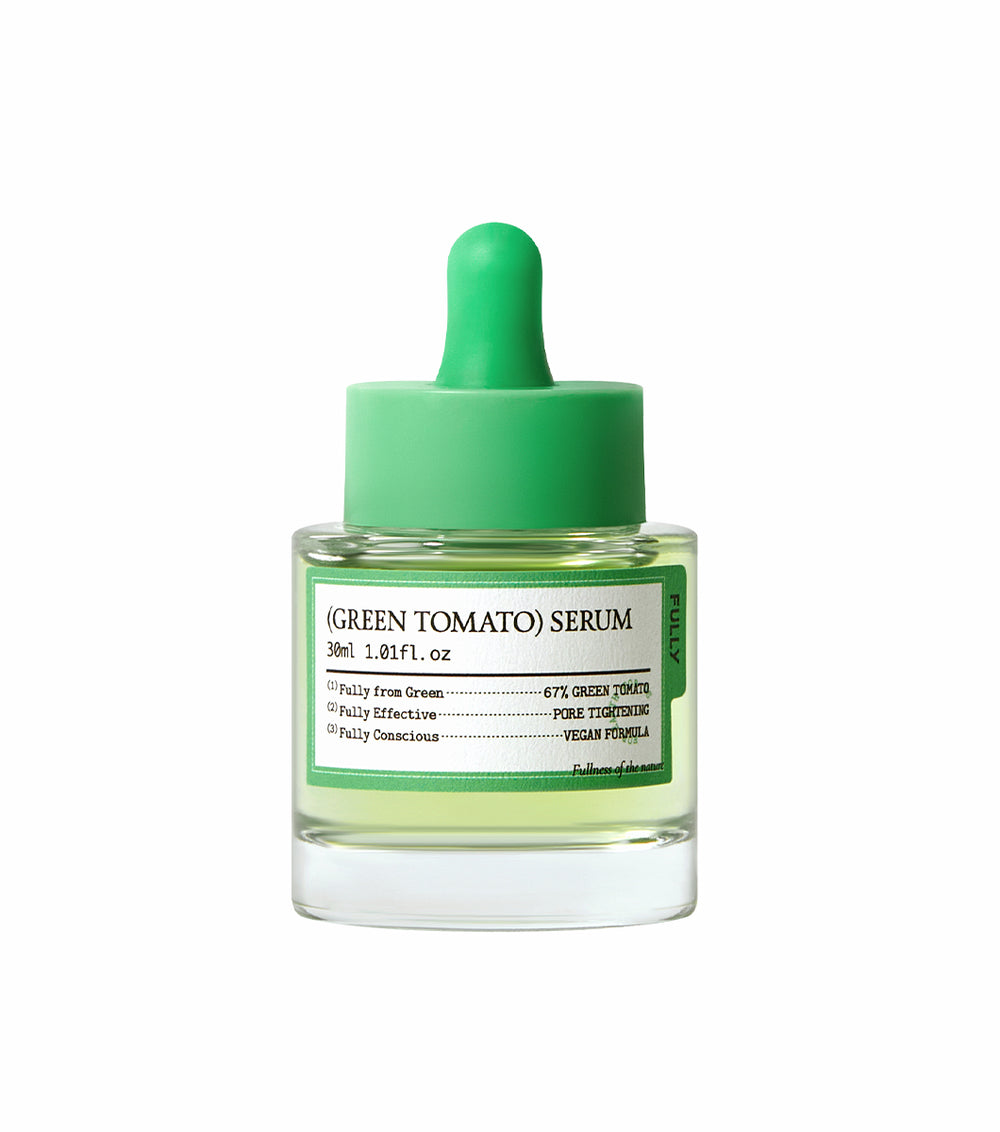 FULLY Green Tomato Serum 30ml – Serum Minimizador de Poros y Reafirmante con Tomate Verde