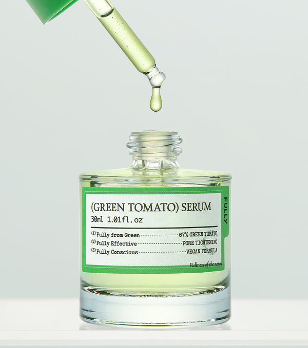 FULLY Green Tomato Serum 30ml – Serum Minimizador de Poros y Reafirmante con Tomate Verde