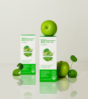 FOODOLOGY Collagen Centella Jelly 10 Sticks – Suplemento masticable de colageno 300 Da y Centella