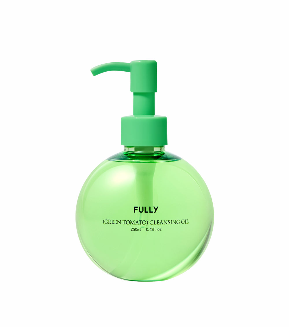 FULLY Green Tomato Cleansing Oil 250ml – Aceite Limpiador Purificante y Desmaquillante con Tomate Verde