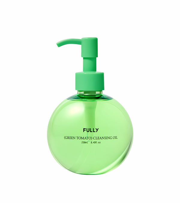 FULLY Green Tomato Cleansing Oil 250ml – Aceite Limpiador Purificante y Desmaquillante con Tomate Verde