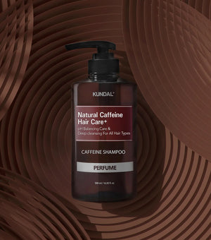 KUNDAL Caffeine Shampoo 500ml (Cherry Blossom) – Champú Anticaída y Estimulante con Cafeína Natural