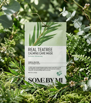 Some By Mi Real Teatree Calming Care Mask 20g – Mascarilla Facial Calmante Con Árbol De Té
