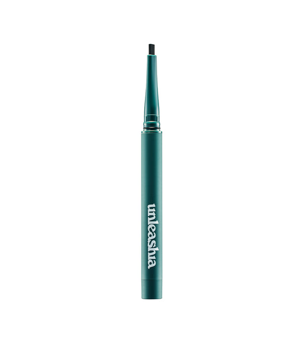 UNLEASHIA Easy Glide Flat Eyeliner #N°1 Deep Black – Delineador de Ojos de Precisión con Cera de Carnauba