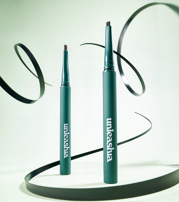 UNLEASHIA Easy Glide Flat Eyeliner #N°1 Deep Black – Delineador de Ojos de Precisión con Cera de Carnauba