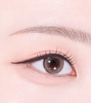 UNLEASHIA Easy Glide Flat Eyeliner #N°1 Deep Black – Delineador de Ojos de Precisión con Cera de Carnauba