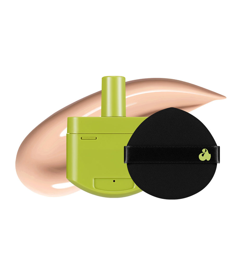UNLEASHIA Satin Wear Healthy 15g -Green Cushion Refill – Recarga de Base Satinada con Bakuchiol