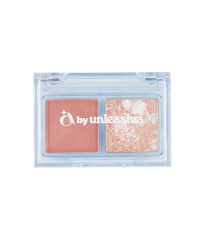 A BY UNLEASHIA Cotton Candy Face Palette 6.2g – Paleta Multiusos para Rostro y Ojos con Mica y Pigmentos Sedosos