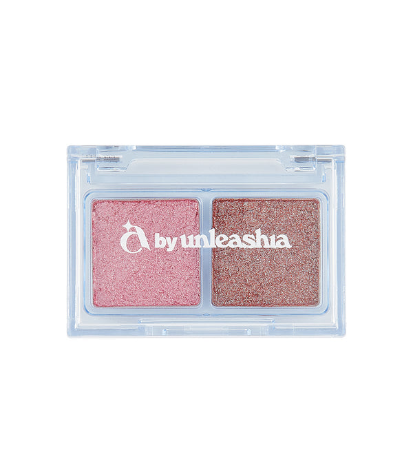 A BY UNLEASHIA Cotton Candy Face Palette 6.2g – Paleta Multiusos para Rostro y Ojos con Mica y Pigmentos Sedosos