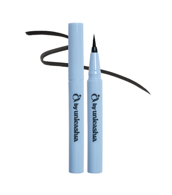 A BY UNLEASHIA Non Stop Liquid Eyeliner 0.6g – Delineador de Ojos Líquido con Copolímero de Acrilato