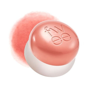 FWEE Lip&Cheek Blurry Pudding Pot 5g – Bálsamo Multiusos Labios y Mejillas Efecto Blur con Manteca de Cacao y Extracto de Agave.