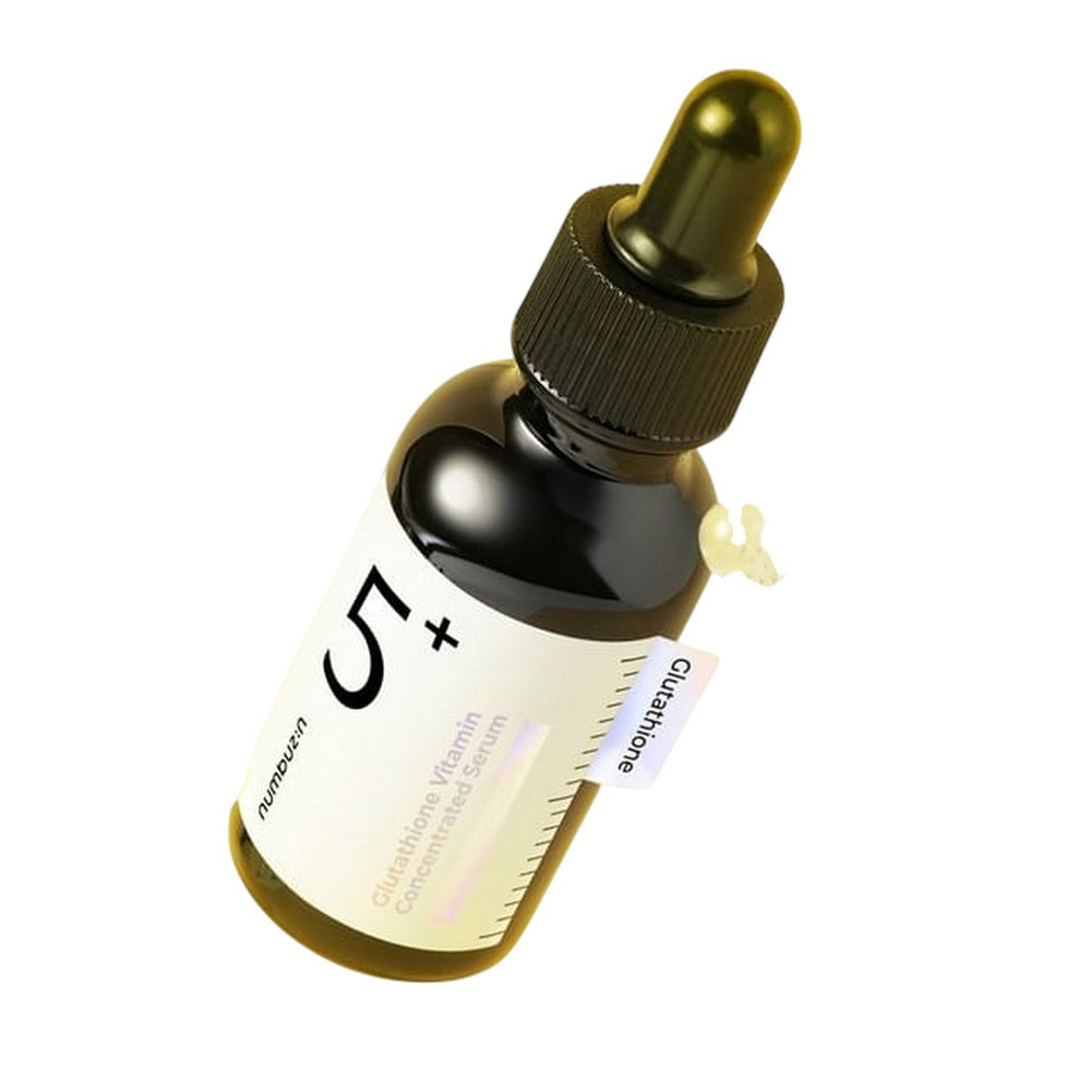 NUMBUZIN No.5+ Glutathione Vitamin Concentrated Serum 30ml – Sérum Iluminador y Despigmentante con Glutatión