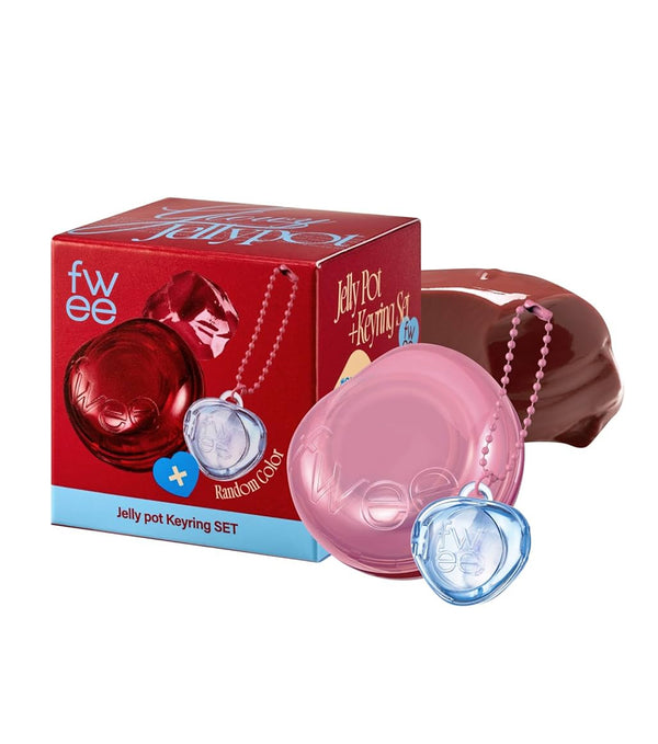 fwee | Lip&Cheek Glowy Jelly Pot + PENDANT KEYRING (4g)