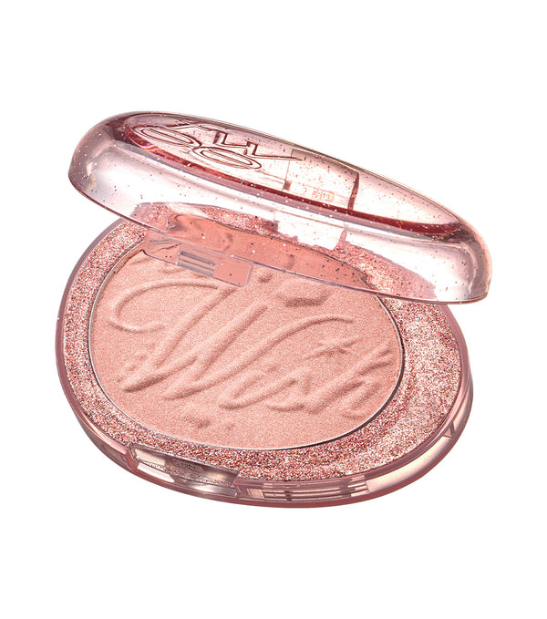 FWEE Glitz Stone Highlighter 5g – Iluminador de Rostro en Polvo Cremoso Efecto Radiante con Vitamina E y Perlas Minerales.