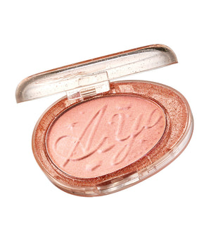 FWEE Glitz Stone Highlighter 5g – Iluminador de Rostro en Polvo Cremoso Efecto Radiante con Vitamina E y Perlas Minerales.