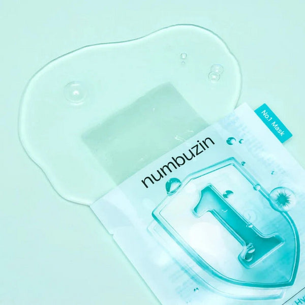 NUMBUZIN No.1 Pantothenic B5 Hyaluronic Active Clear Mask 1u – Mascarilla Calmante Anti-imperfecciones con Ácido Pantoténico (Vitamina B5)