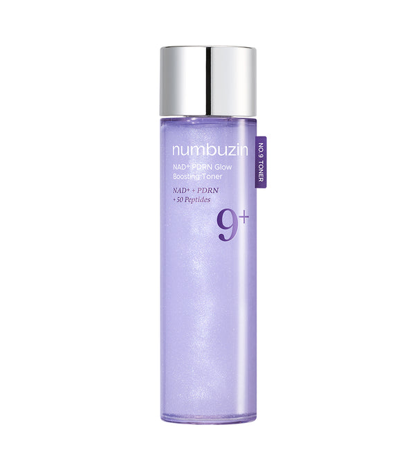 NUMBUZIN No. 9+ Nad+ Pdrn Glow Boosting Toner 150ml – Tónico Iluminador y Rejuvenecedor con Pdrn de Salmón