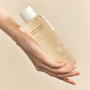 HEVEBLUE Salmon Caring Centella Toner 200ml – Tónico Facial Hidratante Calmante con PDRN de Salmón y Centella