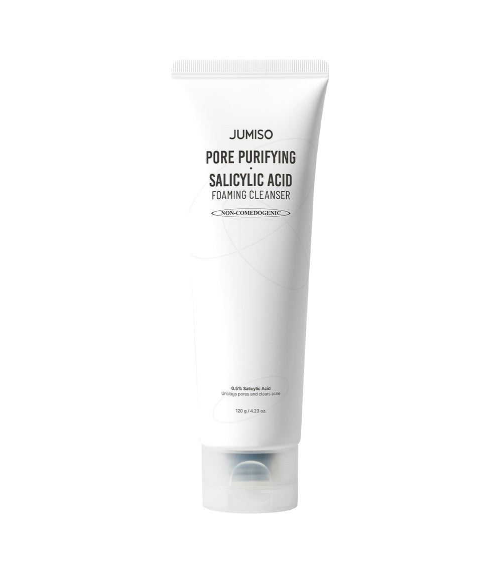 JUMISO Pore-Purifying Salicylic Acid Foaming Cleanser 120g – Limpiador Facial Purificante y Exfoliante con Ácido Salicílico