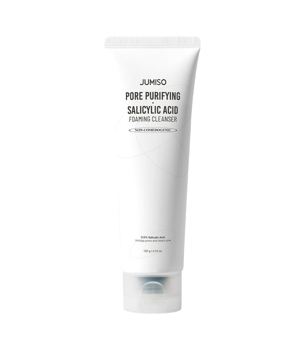 JUMISO Pore-Purifying Salicylic Acid Foaming Cleanser 120g – Limpiador Facial Purificante y Exfoliante con Ácido Salicílico