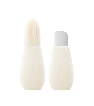JUMISO 2-in-1 Blackhead Remover Tool 36g – Herramienta de Limpieza Profunda de Puntos Negros de Silicona y Acero