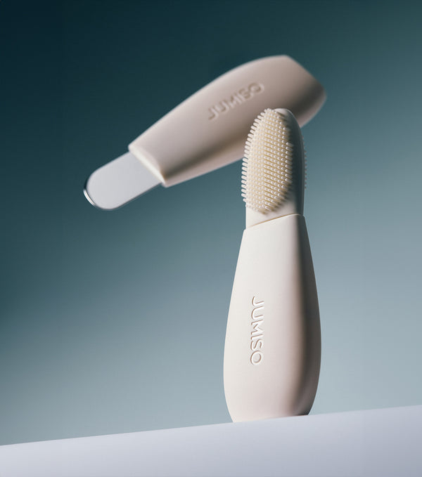 JUMISO 2-in-1 Blackhead Remover Tool 36g – Herramienta de Limpieza Profunda de Puntos Negros de Silicona y Acero
