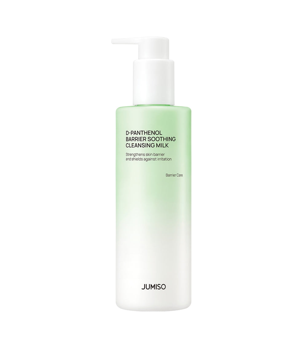 JUMISO D-Panthenol Barrier Soothing Cleansing Milk 300ml – Leche Limpiadora Calmante y Reparadora con D-Pantenol
