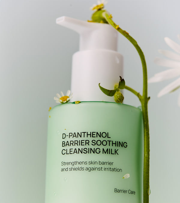 JUMISO D-Panthenol Barrier Soothing Cleansing Milk 300ml – Leche Limpiadora Calmante y Reparadora con D-Pantenol
