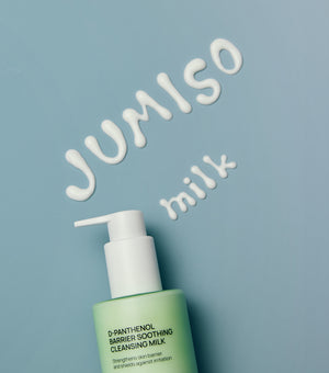 JUMISO D-Panthenol Barrier Soothing Cleansing Milk 300ml – Leche Limpiadora Calmante y Reparadora con D-Pantenol