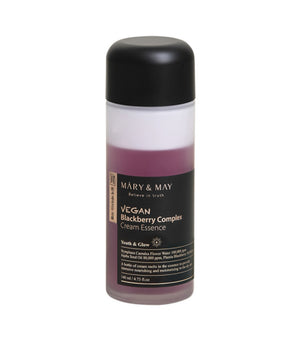 MARY&MAY Vegan Blackberry Complex Cream Essence 140ml – Esencia Hidratante y Antioxidante con Blackberry Extract