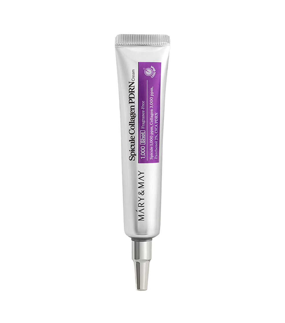 MARY&MAY Spicule Collagen PDRN Cream 15g – Crema Renovadora y Reafirmante con Colágeno Marino