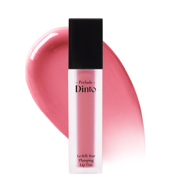 DINTO PRELUDE La Belle Rose Plumping Lip Tint 5g – Tinta de Labios Hidratante Efecto Plumping con Extracto de Rosa