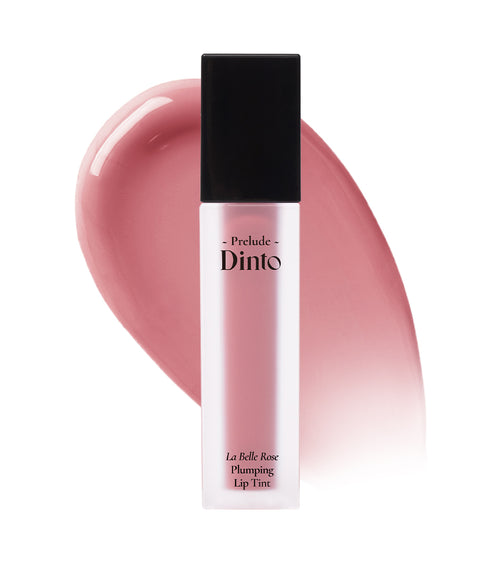 DINTO PRELUDE La Belle Rose Plumping Lip Tint 5g – Tinta de Labios Hidratante Efecto Plumping con Extracto de Rosa
