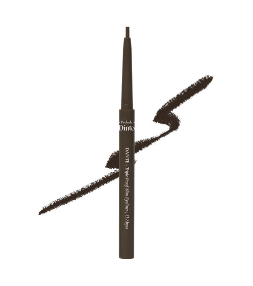 DINTO PRELUDE Dante Triple Proof Slim Eyeliner 51 Abyss 0.14g – Delineador de Ojos de Larga Duración con Pigmentos de Alta Intensidad