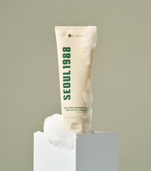 K-SECRET Seoul 1988 Cleansing Foam: Pine Cica 1% + Probiotics 200ml – Limpiador Facial Purificante y Calmante con Pine Cica