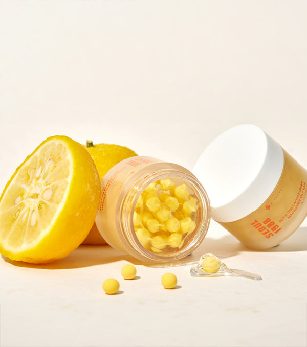 K-SECRET Seoul 1988 Capsule Cream: Niacinamide 5% + Yuja 50ml – Crema Facial Iluminadora y Revitalizante con Niacinamida