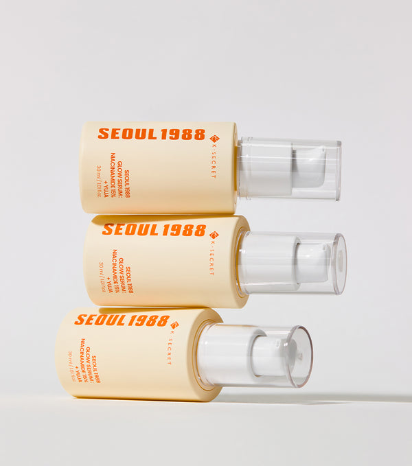 K-SECRET Seoul 1988 Glow Serum: Niacinamide 15% + Yuja 30ml – Sérum Iluminador y Antimanchas con Niacinamida