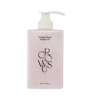 GROWUS Damage Therapy Shampoo 500ml – Champú Reparador para Cabello Dañado con Proteína y Colágeno
