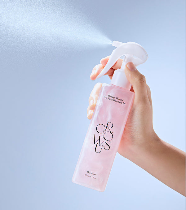 GROWUS Damage Therapy No-wash Treatment EX 250ml – Tratamiento Reparador sin Enjuague con Colágeno y Proteínas