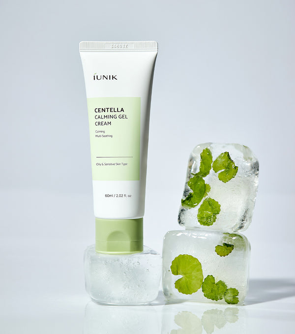 IUNIK Centella Calming Gel Cream 60ml – Crema Hidratante Calmante y Refrescante con Centella Asiática