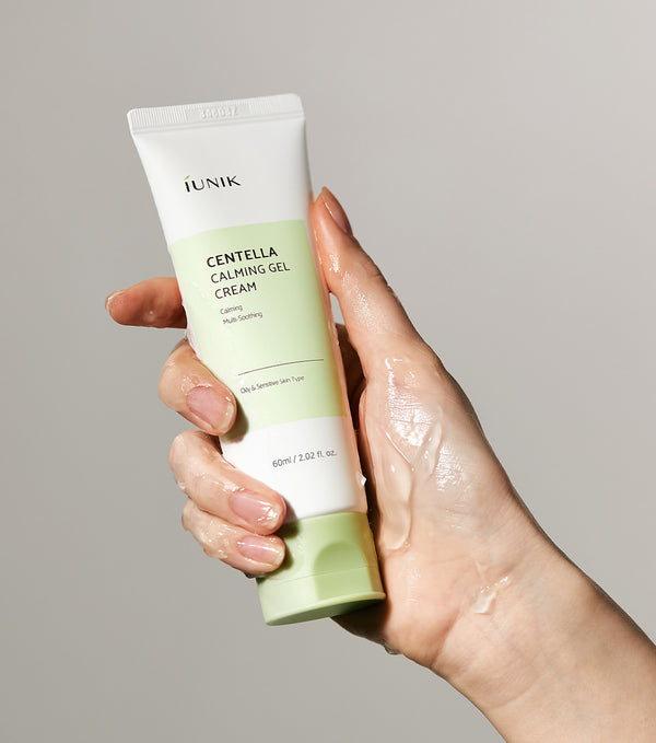 IUNIK Centella Calming Gel Cream 60ml – Crema Hidratante Calmante y Refrescante con Centella Asiática